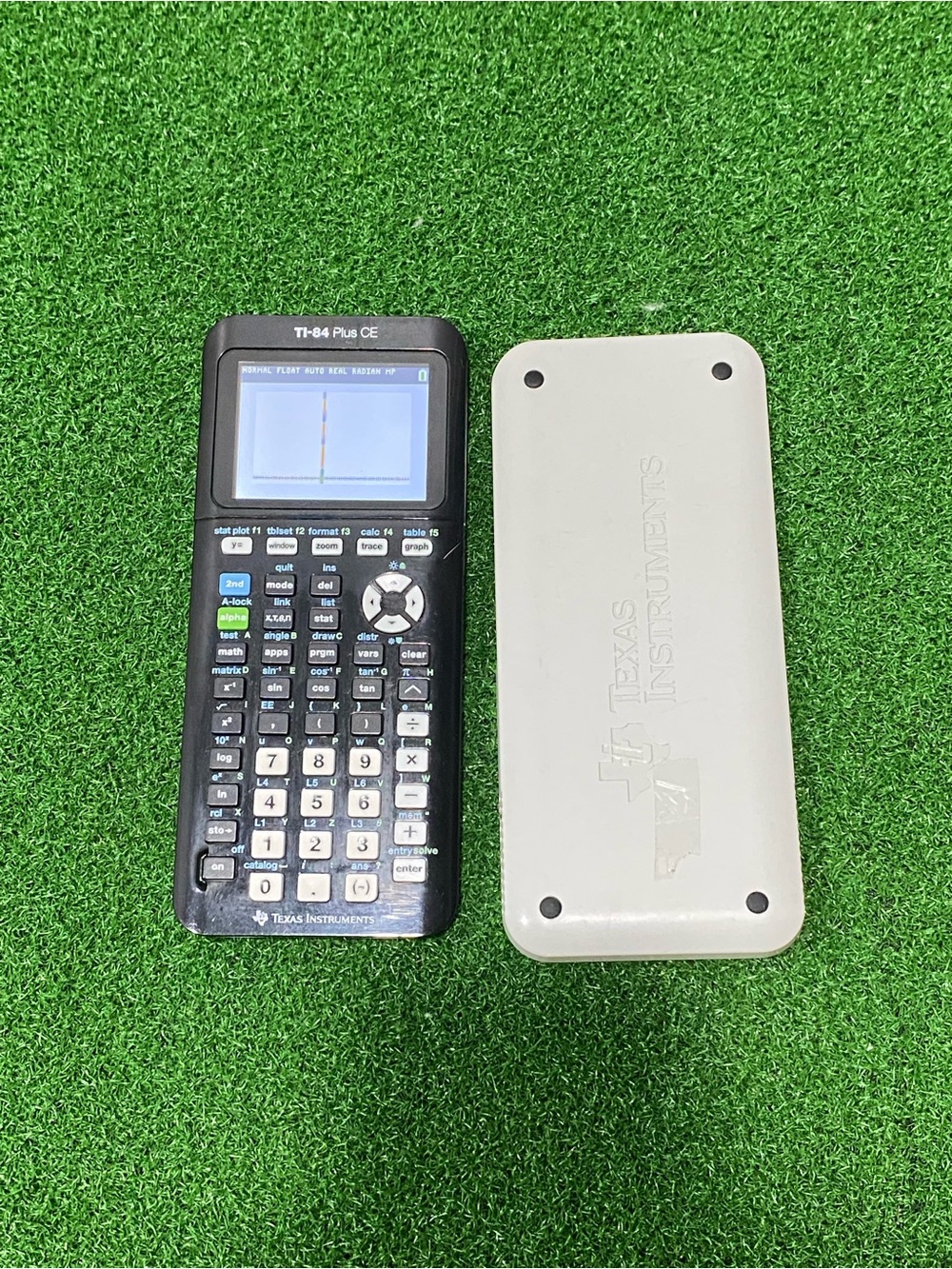 Texas Instruments TI-84 Plus CE Color Graphing Calculator -Black/White 
(May 026